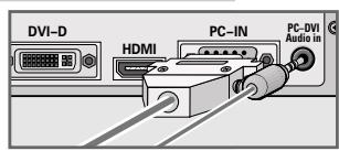 GRUNDIG XEPHIA 42 PXW 110-6710 TOP - Connecting a PC - 2