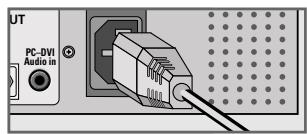 GRUNDIG XEPHIA 42 PXW 110-6710 TOP - Connecting the antenna and the mains cable - 4