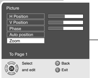 GRUNDIG XEPHIA 42 PXW 110-6710 TOP - Audio settings - 1