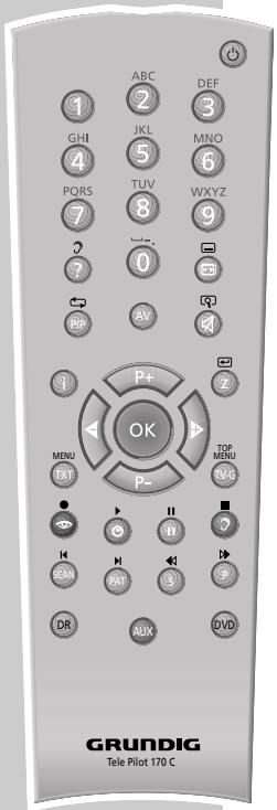 GRUNDIG XEPHIA 42 PXW 110-6721 DOLBY - Increasing character size - 1