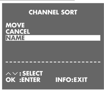 GRUNDIG XERIA GV 6263 HIFI - Deleting television stations from the list - 1