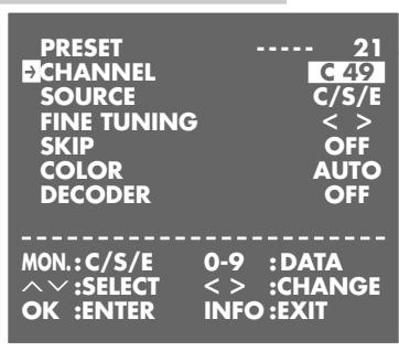 GRUNDIG XERIA GV 6263 HIFI - Setting - 3