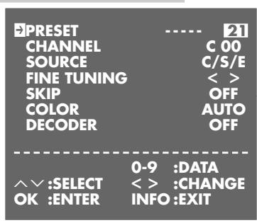 GRUNDIG XERIA GV 6263 HIFI - Setting - 2