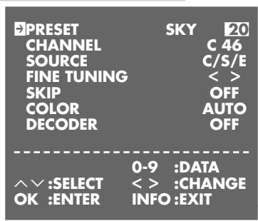 GRUNDIG XERIA GV 6263 HIFI - Setting - 1