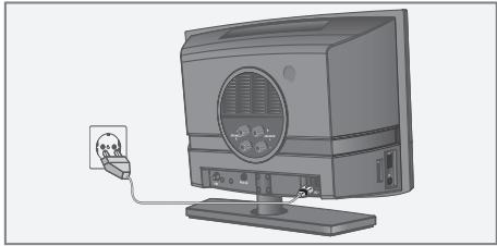 GRUNDIG OVATION 3 CDS 8120 - Connecting to the mains supply - 1