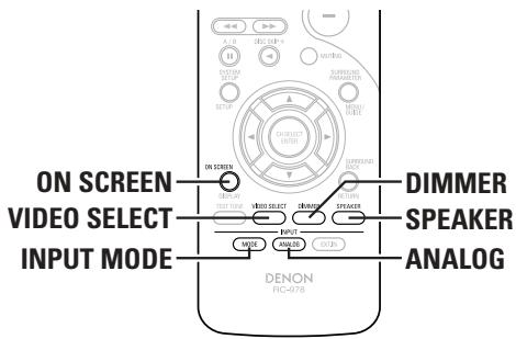 DENON AVR-1906 - Press the VIDEO SELECT button repeatedly until the desired source appears on the display. - 2