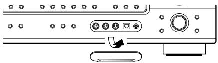 DENON AVR-1906 - • V. AUX terminals - 1