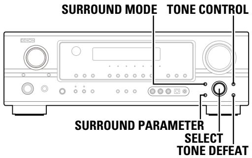 DENON AVR-1906 - ■ Personal memory plus - 1