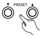 DENON AVR-2105 - Recalling preset stations - 5