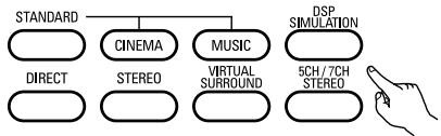 DENON AVR-2105 - DSP surround simulation - 1