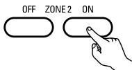 DENON AVR-2105 - [2] Remote control unit operations during multi-source playback (selecting the source) - 3