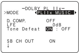 DENON AVR-2105 - Dolby Pro Logic IIx (Pro Logic II) mode - 15