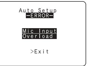 DENON AVR-2105 - About the error message - 4