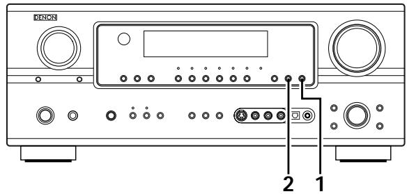 DENON AVR-2105 - Using the dimmer function - 3