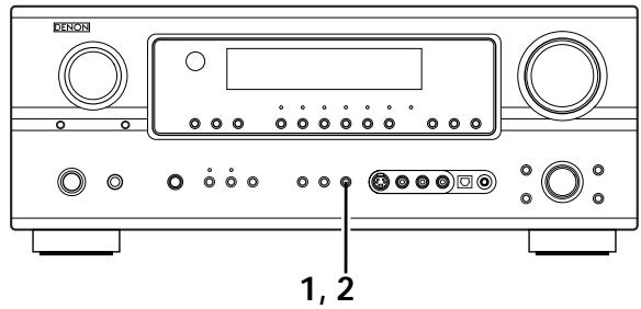 DENON AVR-2105 - Playing audio sources (CDs and DVDs) - 5