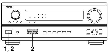 DENON AVR-2803 - Remarques: - 1