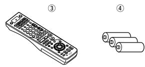 DENON AVR-2803 - Accessoires - 1