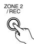 DENON AVR-2803 - [1] Reproduction d'une source pendant l'enregistrement d'une autre (mode REC OUT) - 1