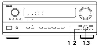 DENON AVR-2803 - Remarques: - 1