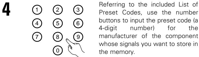 DENON AVR-3803 - Preset memory - 10