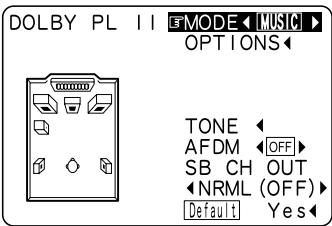 DENON AVR-3803 - Select the play mode. - 4