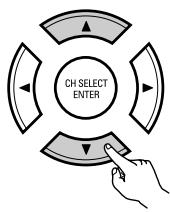 DENON AVR-3803 - Setting the Channel Level - 1