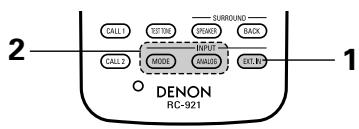 DENON AVR-3803 - NOTE: - 7