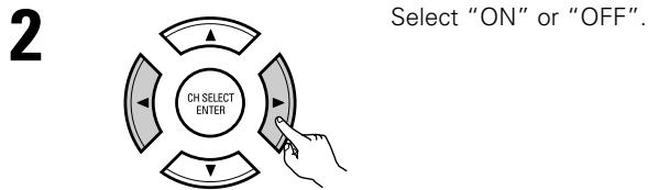 DENON AVR-3803 - Setting the On Screen Display (OSD) - 1