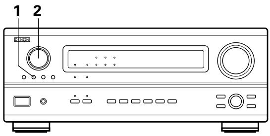 DENON AVR-3803 - Recalling preset stations - 6