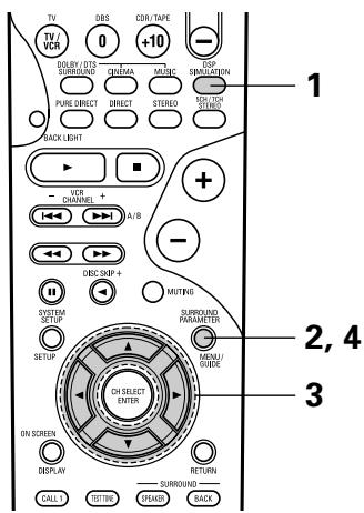 DENON AVR-3803 - DSP surround simulation - 3