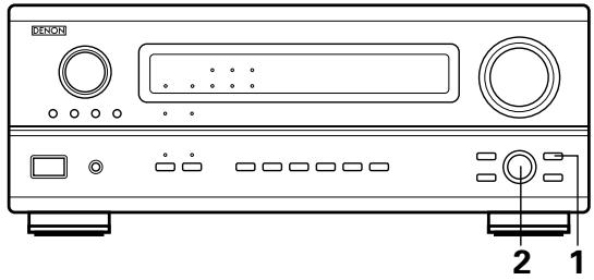 DENON AVR-3803 - The tone switches as follows each time the TONE CONTROL button is pressed. - 3