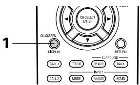 DENON AVR-3803 - Checking the preset stations - 2