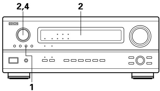 DENON AVR-3803 - [1] Playing one source while recording another (REC OUT mode) - 4