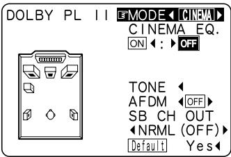 DENON AVR-3803 - Dolby Surround Pro Logic II mode - 7