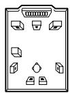 DENON AVR-3803 - DSP surround simulation - 5