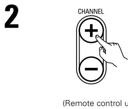DENON AVR-3803 - Recalling preset stations - 2