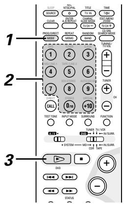 DENON D-M51DVS - Playing Tracks in the Desired Order - 2