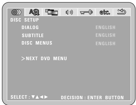 DENON D-M51DVS - ※ To exit the disc setup mode - 5