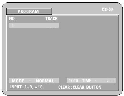 DENON D-M51DVS - Playing Tracks in the Desired Order - 5