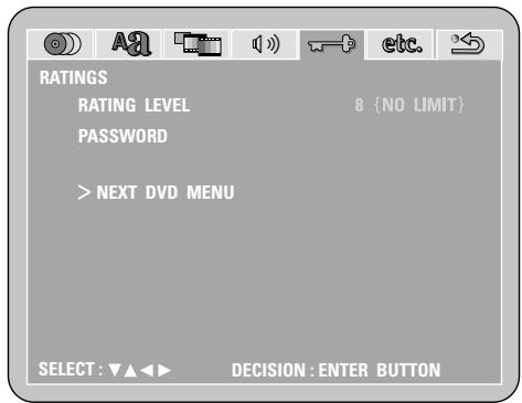 DENON D-M51DVS - ※ To exit the rating setup mode - 4