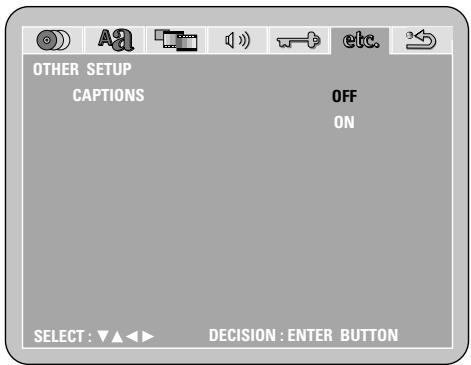 DENON D-M51DVS - ※ To exit the captions mode - 5