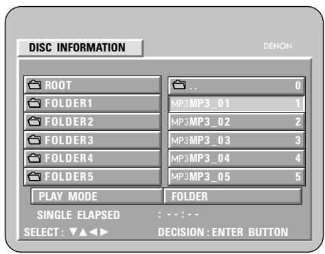 DENON D-M51DVS - ※ To return to the initial disc information screen - 7