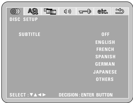 DENON D-M51DVS - ※ To exit the disc menus mode - 5