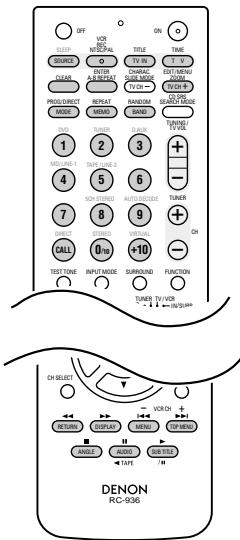 DENON D-M51DVS - Operating DENON audio components - 4