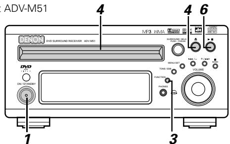 DENON D-M51DVS - Edited recording (when the ADV-M51 and DRR-M31 are connected with a system cord) - 1