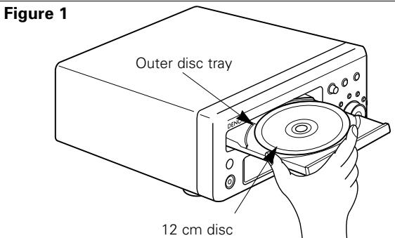DENON D-M51DVS - Loading Discs - 1