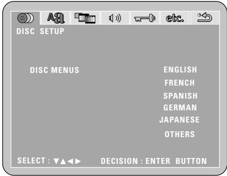 DENON D-M51DVS - ※ To exit the disc menus mode - 10