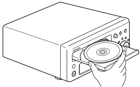 DENON D-M51DVS - Set the disc in the disc tray. - 1