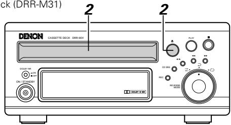 DENON D-M51DVS - Edited recording (when the ADV-M51 and DRR-M31 are connected with a system cord) - 2