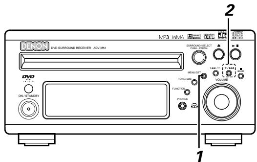 DENON D-M51DVS - NOTE: - 3